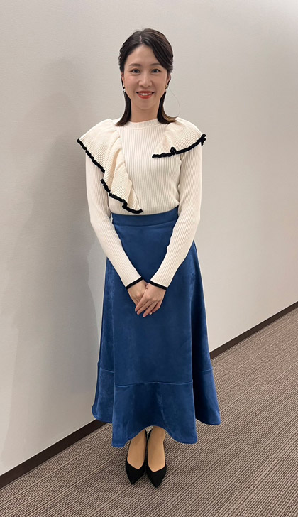 河西美帆アナウンサー